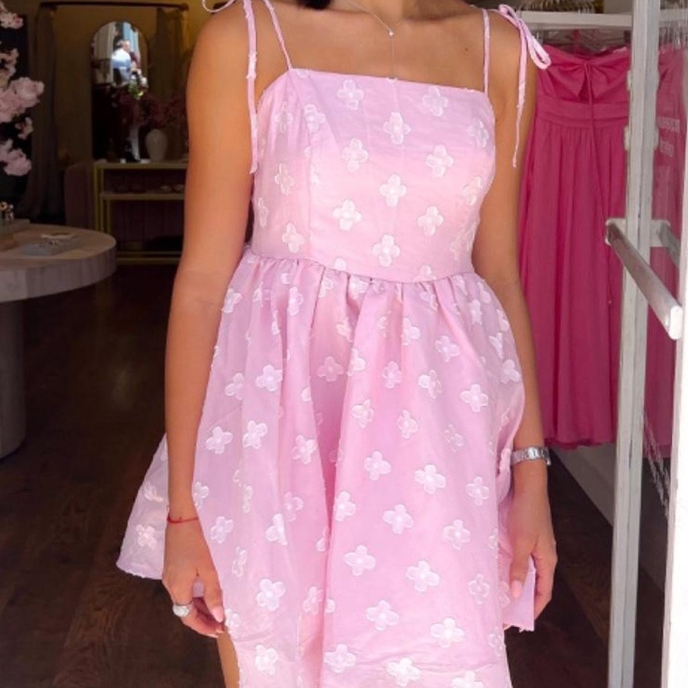 MABLE Pink Mini Dress